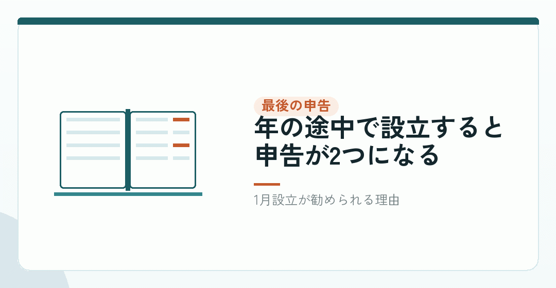 物差し3|個人事業主としての最後の確定申告を表したイラスト