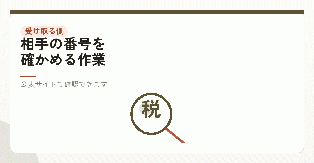受け取る側としての確認も増えるを表したイラスト