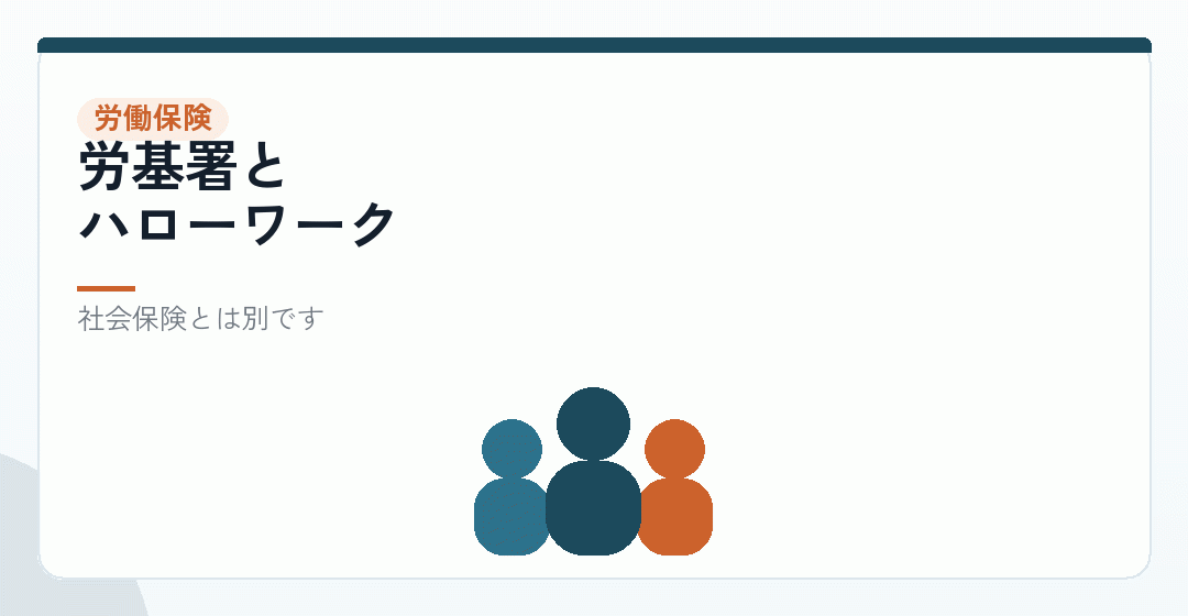 労働保険の窓口|人を雇っている場合を表したイラスト