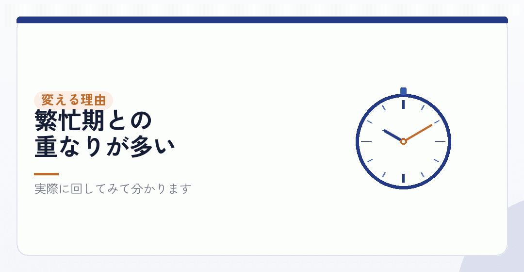 変えたくなる理由を表したイラスト