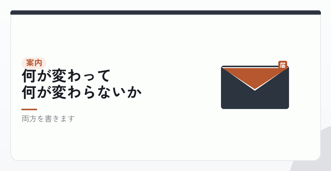 案内の出し方で、伝わり方が変わるを表したイラスト