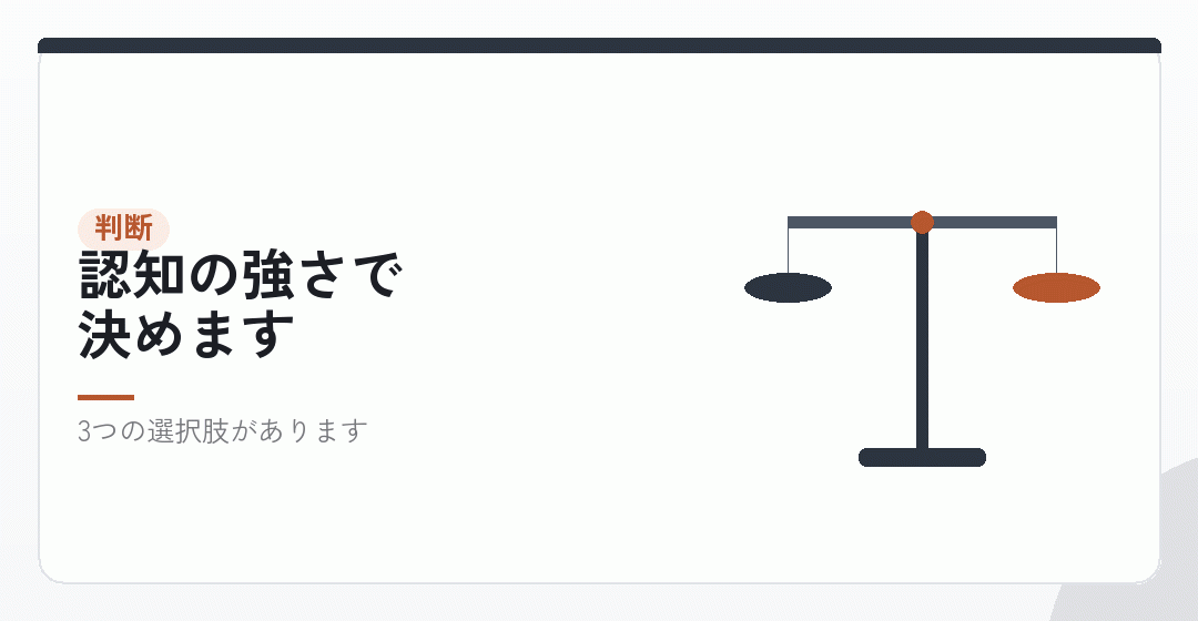 名前をどう扱うかの判断を表したイラスト