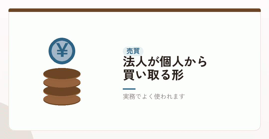 方法1|売買——いちばん分かりやすいを表したイラスト