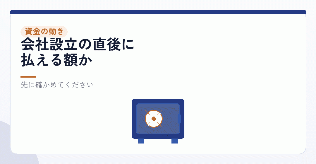 在庫の引継ぎは、法人にとって大きな買い物になるを表したイラスト